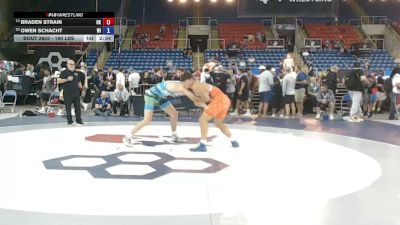 190 lbs Champ. Rd Of 32 - Braden Strain, Oklahoma vs Owen Schacht, Wisconsin