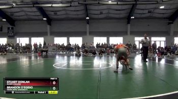 133 lbs Champ. Round 1 - Brandon D`Egidio, Heidelberg University vs Stuart Donlan, Olivet College