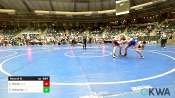 105 lbs Round Of 16 - Cooper Boyce, R.A.W. vs Cale Holcomb, Elgin Wrestling