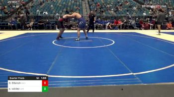 285 lbs Quarterfinal - Garrett Olbrich, Crescent Valley vs Arturo Valdez, Lemoore