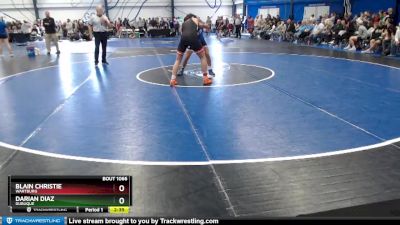 Elite 157 lbs Cons. Round 1 - Darian Diaz, Dubuque vs Blain Christie, Wartburg