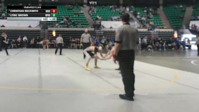 1A-4A 132 Semifinal - Lyric Brown, White Plains vs Christian Beckwith, New Hope HS