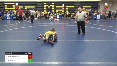 65 lbs Consy 6 - Drake Schussler, Chartiers-Houston vs Luke Bryant, Titusville