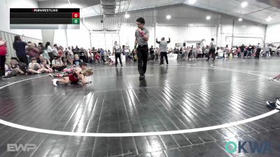 46 lbs Round Of 32 - Anna Silkey, Hilldale Youth Wrestling Club vs Maverick Meyer, Skiatook Youth Wrestling