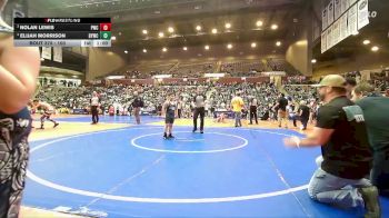 100 lbs Cons. Semi - Elijah Morrison, Blazing Yetis Wrestling Club vs Nolan Lewis, Paris Wrestling Club