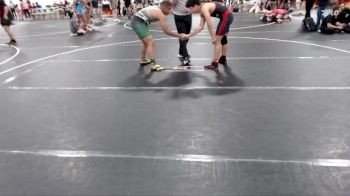 170 lbs Round 5 - Israel Graham, Unaffiliated vs Caleb Casillas, Mighty Warriors Wrestling Acad