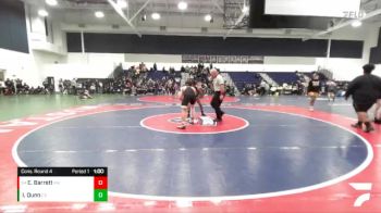 150 lbs Cons. Round 4 - Ethan Barrett, Murieta Valley vs Isreal Dunn, Canyon Springs