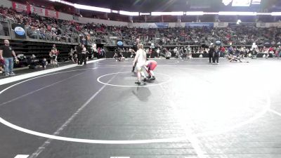 Semifinal - Paul Grado, Unaffiliated vs Dayzheua Ward, Springdale Youth Wrestling Club