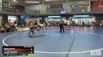 132 lbs Cons. Round 4 - Gavin Pozzie, Unattached vs Julian Anthony, Icon Wrestling Club