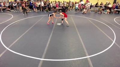 130 lbs Cons. Round 3 - Keagan Edwards, IL vs Kathrine Melton, MN