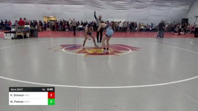 125 lbs Semifinal - Hunter Dobson, Anita vs William Palese, Mechanicsburg