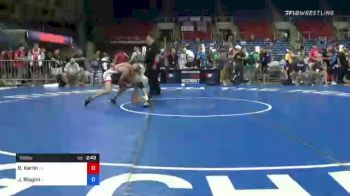 132 lbs Round Of 128 - Bryce Karlin, Nebraska vs Joshua Biagini, Illinois