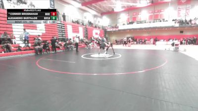 165 lbs Champ. Round 2 - Alejandro Bustillos, Royal vs Conner Brosnahan, Moses Lake