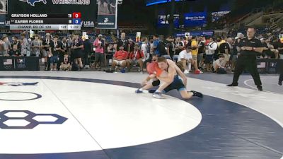 138 lbs Champ. Rd Of 128 - Grayson Holland, Tennessee vs Xavier Flores, Indiana