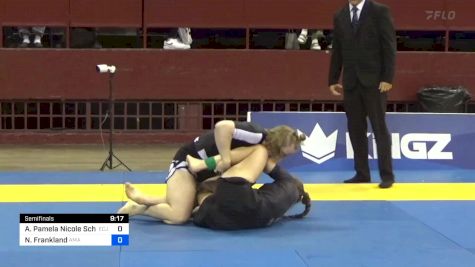 Amanda Pamela Nicole Schurtz vs Nadia Frankland 2024 Pan IBJJF Jiu-Jitsu No-Gi Championship