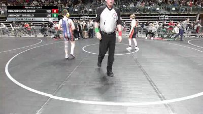 144 lbs Consi Of 8 #2 - Braeden Zielinskie, Voorhees vs Anthony Turiello, Lyndhurst