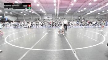 56 lbs Rr Rnd 2 - Dominick Goffredo, The Hunt Wrestling Club Black vs Noah Reino, Revival Black