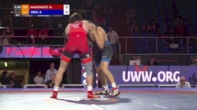 92 kg Miriani Maisuradze, GEO vs Benjamin Greil, AUT