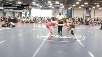 138 lbs Rr Rnd 2 - Autumn Littleton, Indiana Outlaws Purple vs Bella Andes, Become The Bull