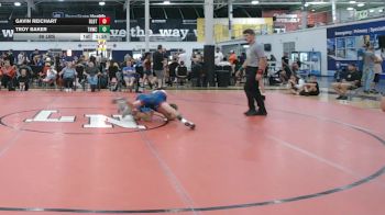 95 lbs Rr Rnd 2 - Gavin Reichart, Dueling Bandits - MS vs Troy Baker, Team Nauman Wrestling Club - MS