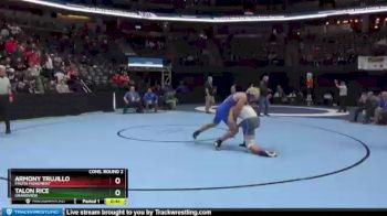 182-5A Cons. Round 2 - Armony Trujillo, Fruita Monument vs Talon Rice, Grandview