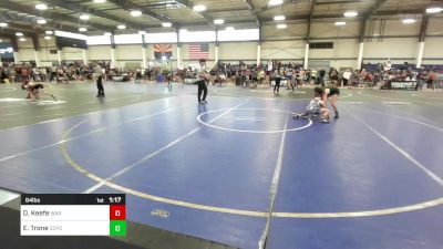 94 lbs Rr Rnd 1 - Dillin Keefe, WAR Wrestling Club vs Ellie Trone, Coyote WC