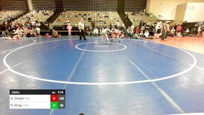 135 lbs Rr Rnd 5 - Arielle Zanghi, MGW Great White vs Reilly Kling, CT Whale14UG