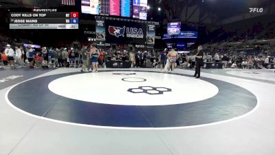 113 lbs Cons. Rd Of 64 - Santiago Garcia, CT vs Dylan Ota, TX