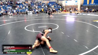 157 lbs Round 4 - Jaydyn Harris, Augusta vs Xayvion Epps, Columbus