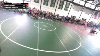 129-137 lbs Cons. Semi - Grayson Mangara, Bulls Wrestling Club vs Dominic Trumpy, TJ Trained Wrestling