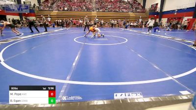 80 lbs Round Of 16 - Maddox Pope, Keystone Wrestling Club vs Bradley Egan, Cowboy Wrestling