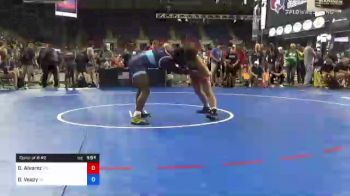 182 lbs Consi Of 8 #2 - Omaury Alvarez, Georgia vs De'Alcapon Veazy, Indiana