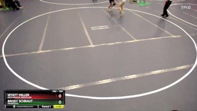 130 lbs Quarterfinal - Brody Schraut, Minnesota vs Wyatt Miller, New Prague Wrestling