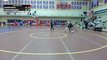 157 lbs Cons. Semi - Xander Erolin, San Francisco State vs Tristan Fernandez, San Francisco State