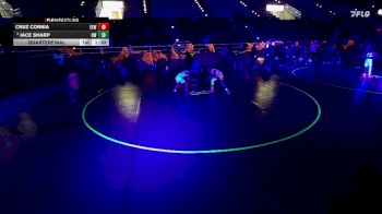80-85 lbs Quarterfinal - Jace Sharp, Uintah Wrestling vs Cruz Cornia, Evanston Elite Wrestling