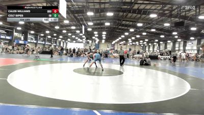 154 lbs Rr Rnd 1 - Caleb Williams, Ohio Titan Blue vs Colt Sipes, 4M