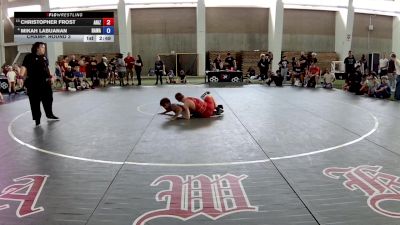 150 lbs Champ. Round 3 - Christopher Frost, Arizona vs Mikah Labuanan, Hawaii