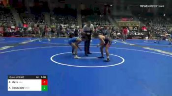 115 lbs Consolation - Adrian Meza, Valiant vs Adan Benavidez, Cornerstone