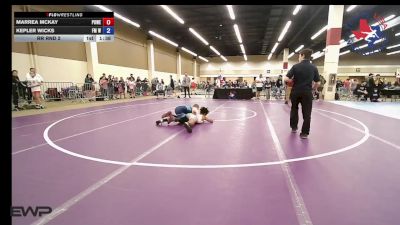 86 lbs Rr Rnd 2 - Marrea McKay, Powerhouse Wrestling vs Kepler Wicks, FM Wrestling Club