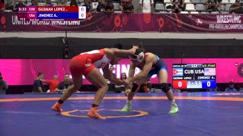 50 kg Semifinal - Audrey Jimenez, USA vs Yusneylis Guzman, CUB