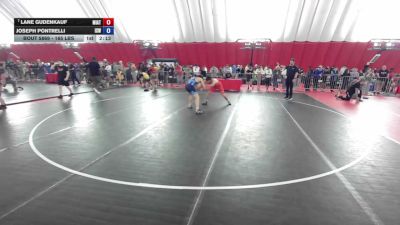 165 lbs Cons. Sub-quarters - Lane Gudenkauf, Mission Athletics vs Joseph Pontrelli, IZZY Style Wrestling