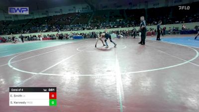 96 lbs Consi Of 4 - Easton Smith, Lincoln Christian vs Shelby Kennedy, Prodigy Elite Wrestling