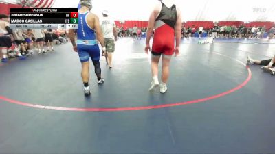 215 lbs Semis & Wb (16 Team) - Judah Sorenson, Weyauwega-Fremont vs Marco Casillas, Illinois Top Dawgs