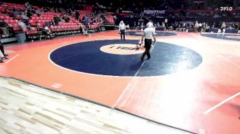 3A 126 lbs Cons. Round 1 - Riddick Variano, Arlington Heights (Hersey) vs Isaac Zimmerman, Lockport (Twp.)