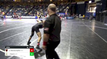 141 lbs Round Of 16 - Justin Bierdumpfel, Brown vs Ike Byers, Appalachian State