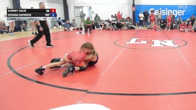 31 lbs Rr Rnd 2 - Aubrey DAlie, Badger Girls Elite - W vs Oceana Saferite, Virginia Team Predator - W