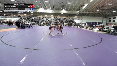 145 lbs Champ. Round 1 - Lucia Henriquez, Baker University vs Alexis Means, Friends University