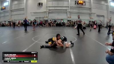 76 lbs Round 1 (6 Team) - Alex Wilson, Lake/Armory Blue vs Yusuf Mirza, Phoenix WC