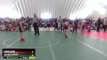 84 lbs Round 4 (8 Team) - Caleb DeVries, Alpha Elite vs Matteo Danise, Backyard Brawlers