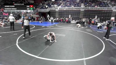 54 lbs Semifinal - Avner Kling, Sturgis Youth WC vs Karbon Noble, Sidney WC
